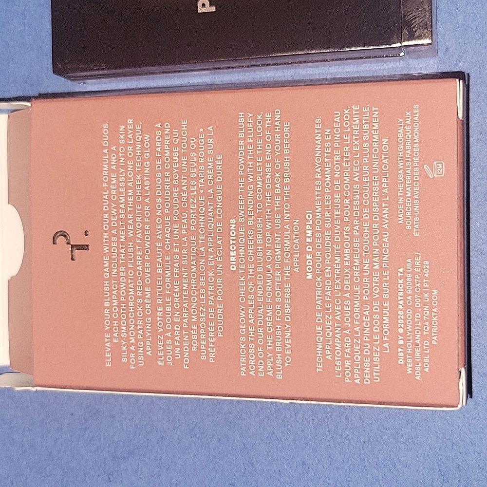 Patrick TA~ Double Take Crème Powder Blush~ Soft Launch ♡♡ - Picture 4 of 8
